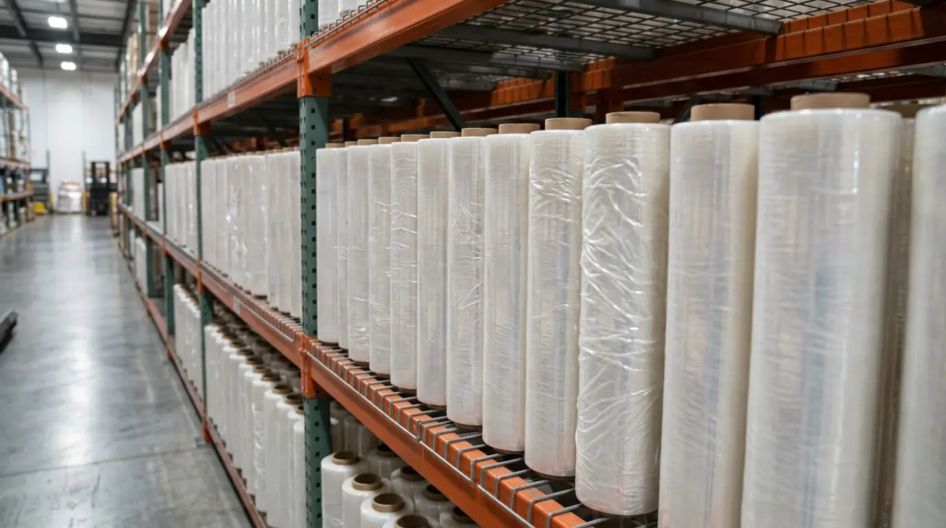 Blown film rolls for demanding loads